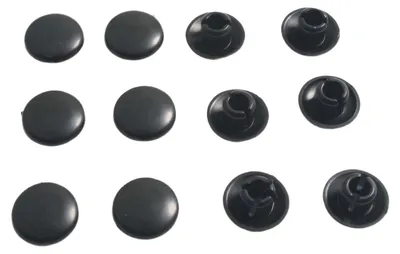 Produktbild von Schraubenkappe JMP schwarz M6 12 Stück für Innensechskantschrauben