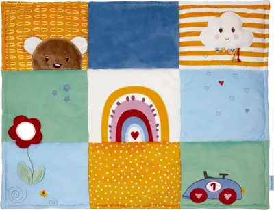 Produktbild von Babyglück - Spieldecke Regenbogen (100x80)