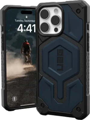 Image de Uag Monarch Pro Case avec Magsafe pour Iphone 16 Pro Max - Bleu