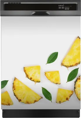 Produktbild von Aufkleber sticker 60x70 cm Dekorative folie Spülmaschine - Ananas Farbige Früchte