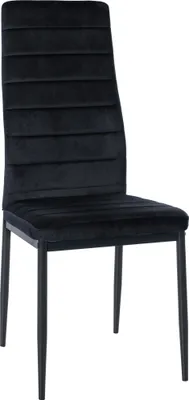 Produktbild von Esszimmerstuhl HLO-CP104 Samt schwarz