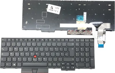 Produktbild von DEUTSCHE - Schwarz Tastatur Keyboard kompatibel für Lenovo ThinkPad Edge P72