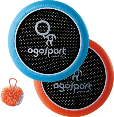 Zdjęcie produktu dla Schildkröt - Zestaw Funsport OGOSPORT, 2 miękkie dyski Ogo (pomarańczowy + niebieski) +1 piłka OGO