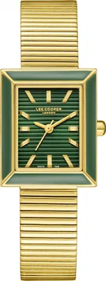 Produktbild von Damenarmbanduhr LEE COOPER LC08071.170 in grüner Mode als Geschenk