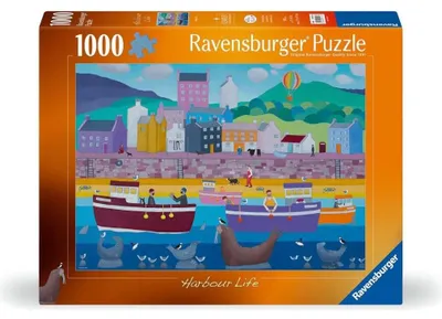Produktbild von Ravensburger Puzzle 1000 Harbour Life 12+ Yearbeschädigt
