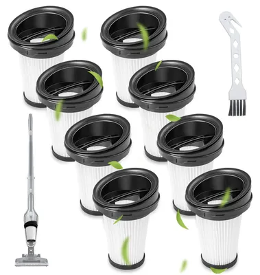 Image de 8 filtres HEPA pour les modèles VCH9629, VCH9630, VCH9631, VCH9632, VCH9832, VCH9829