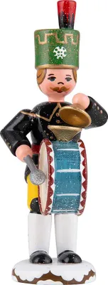 Immagine prodotto di Hubrig Volkskunst 'Winterkinder Bergmann - Pauke 9 cm'