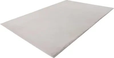 Produktbild von Lalee Spirit Fluffy Hochflor Teppich 160x230 cm antirutsch weich in licht taupe sand für Wohnzimmer und Schlafzimmer