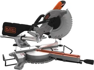 Obrázok produktu pre Pokosová píla BLACK+DECKER BES700-QS, 1600 W, hĺbka rezu 70 mm, priečny rez 305 mm