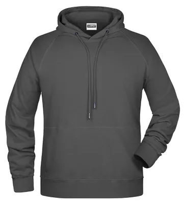 Produktbild von James and Nicholson - Kapuzenpullover für Herren LT6274 (XXL) (Graphit unifarben)