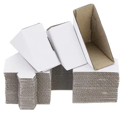 Karton-Eckenschützer 40 Stück, 6x6x2,2 cm, weiß, verstellbar
