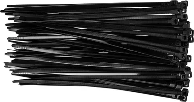 Produktbild von Kabelbinder 4,8 x 200 mm, 75 Stück, schwarz