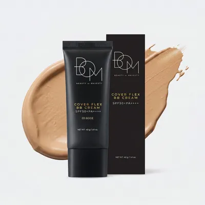 Zdjęcie produktu dla BOM Cover Flex BB Cream SPF50+PA++++ 03 Beige 40 g