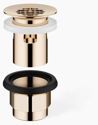 Produktbild von Dornbracht Elemental Spa Siebventil für Waschtisch, 1 1/4'' champagne 10105970-47 Nur für Becken