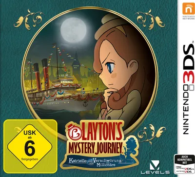 Produktbild von Layton`s Mystery Journey: Katrielle und die Verschwörung der Millionäre - 3DS