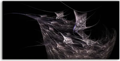 Produktbild von Coloray Spritzschutz aus Glas 120x60  Wandkunst Küchenrückwand digitales fraktales Impressionismus
