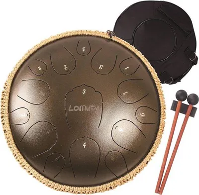 Produktbild von Stahl-Tongtrommel 13 Zoll 15 Töne Handpan Percussion-Instrument