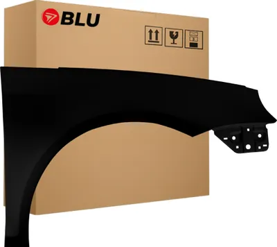 Immagine prodotto di BLU Parafango compatibile con VW Volkswagen Eos L041 LO41 Destra Schwarz Schwarz | 2006-2015 | Anteriore | Verniciato | Pronto per il montaggio | Acciaio
