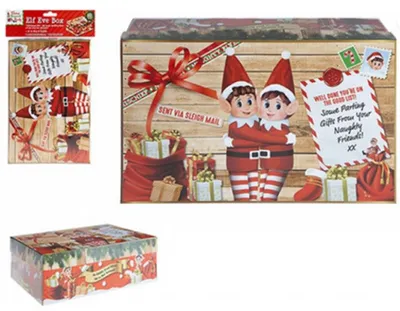 Produktbild von ELVES BEHAVIN´ BADLY Elfen- / Weihnachtsbox, Weihnachtselfen