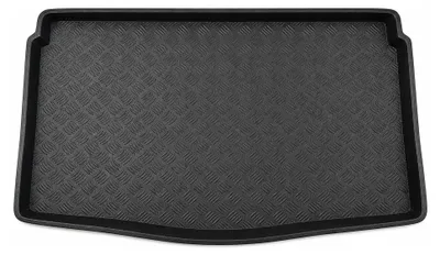 Produktbild von Kofferraumwanne für Volkswagen Golf VIII 2019- (Schrägheck, unterer Ladeboden) – Schwarz, passgenau