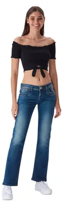 Produktbild von LTB Jeans Damen Stretch Valerie Bootcut Fit Jeanshose Hose Denim Tiefer Bund, Fa