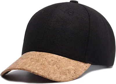 Produktbild von Sporty Baseballcap Classic Kork Klassische Cap mit Kork Schirm verstellbar