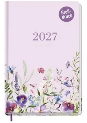 Produktbild von Großdruck-Kalender Blütentraum 2027