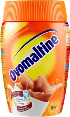 Produktbild von 3x Ovomaltine Lösliche Zubereitung für Getränke auf Gerstenmalz und Kakao Basis mit Vitaminen und Mineralstoffen 400g + Italian Gourmet polpa 400g