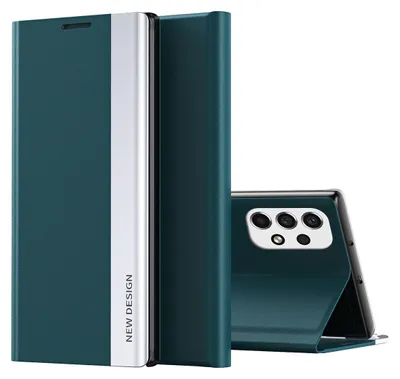 Immagine prodotto di Custodia Galaxy A33 5G, Custodia magnetica in Finto cuoio con funzione stand per Samsung Galaxy A33 5G Verde