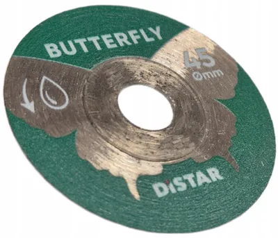 Productafbeelding van Distar vlinderschijf, diamant, 45 mm, 9,6 mm, geschikt voor Proxxon