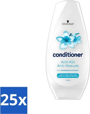 Zdjęcie produktu dla Schwarzkopf – Odżywka – Anti-Knoten – Do włosów długich lub kręconych – 250 ml – Opakowanie ekonomiczne – 25 sztuk