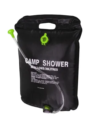 Produktbild von Campingdusche Solar 20L Grün - Wandern Camping Wohnmobil Festival Garten Pool
