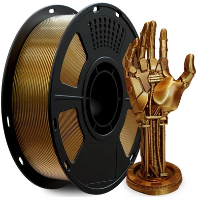 PETG Filament 1,75 mm Metallic Gold 1 kg Spule