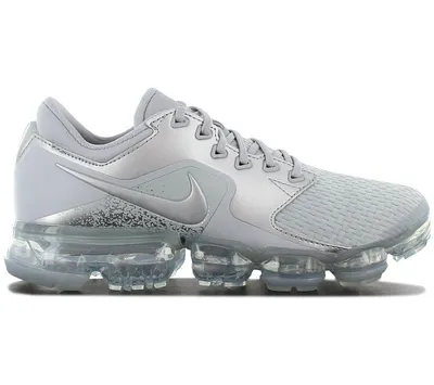 A studio shot of a single Nike Air VaporMax shoe.