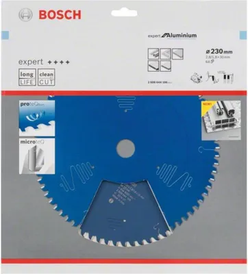Obrázok produktu pre Kotúčová píla Bosch Expert na hliník 230 x 30 x 2,8 mm 64