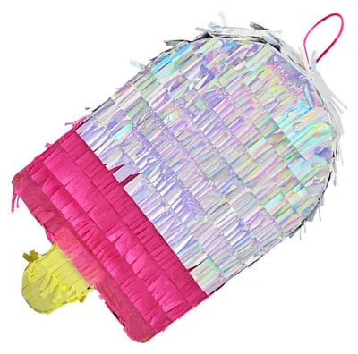 Produktbild von Eiscreme Figuren Party Dekoration Hängend aus Papier für Sommerfest Kindergeburtstag Mottoparty Zubehör