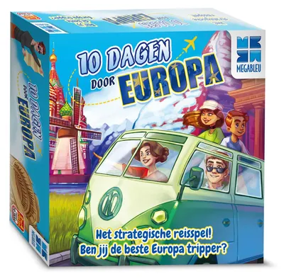 Produktbild von MEGABLEU 678965, Brettspiel, Familie, 10 Jahr(e), 30 min, Familienspiel