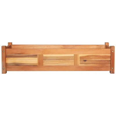 Obrázok produktu pre vidaXL Záhradné vyvýšené záhony 2 ks. Akáciové drevo 100x30x25 cm
