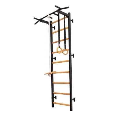 Produktbild von BenchK 721B + A076, 150 kg, Wand, Schwarz, Weiß, Stahl, Holz, 30 kg