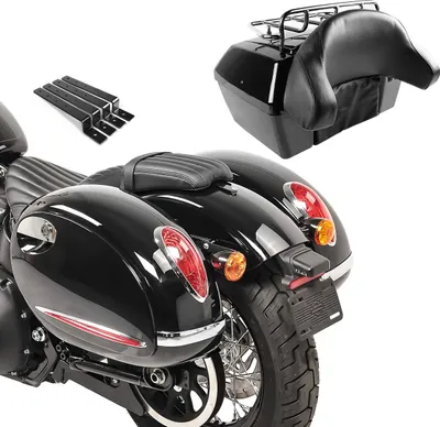 Produktbild von Topcase Set passend für Suzuki Intruder VL 800 Volusia mit Seitenkoffe