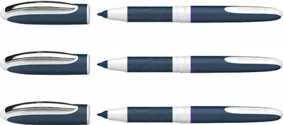 Produktbild von Tintenroller Schneider One Change - 3er-Set violett