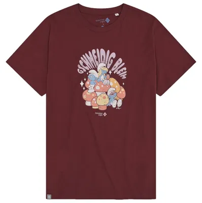 Produktbild von Bavarian Caps T-Shirt , Schlümpfe Gschmeidig bleim Rot, XL