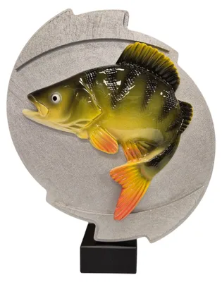 Productafbeelding van Luxe XL Baars Trofee 3D Reliëf 32 cm