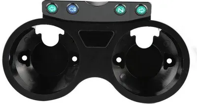 Productafbeelding van GPS-snelheidsmeter zwart - Kilometertellerbescherming - Compatibel met Yamaha YBR 125 ED 2005-2009 - Duurzaam ABS-kunststof - Lichtgewicht - Eenvoudige installatie - Kilometerteller