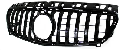 Sport Kühlergrill Schwarz Glanz passt für Mercedes A-Klasse W176 2012-2015 – Produktansicht