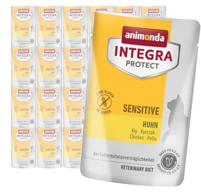 Produktbild von Animonda Integra Protect Sensitive 24x85g Nassfutter für Katzen mit Futtermittelunverträglichkeit (Huhn)