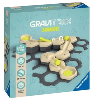 Immagine prodotto di GraviTrax JUNIOR Start and Run Expansion Set - Marble Runs - Ages 3 and up - 27531 - Ravensburger