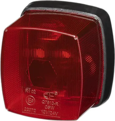 Immagine prodotto di Luce di posizione posteriore rossa 65x60mm PM