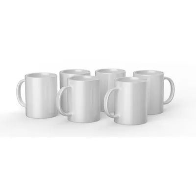 Produktbild von Cricut Blank, Set, 0,425 l, Tasse, Universal, Weiß, Keramik