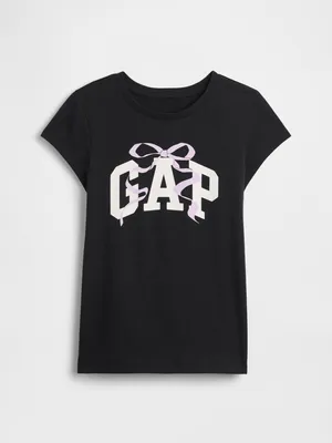 Produktbild von GAP Kinder T-Shirt aus weichem Baumwolljersey, Größe S, bequem und mit Logo